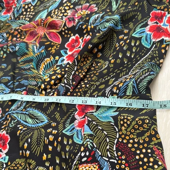 Julia Jordan Black Floral Midi Dress - Picture 6 of 8